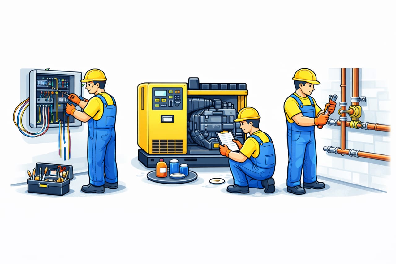 Electrician & Plumber